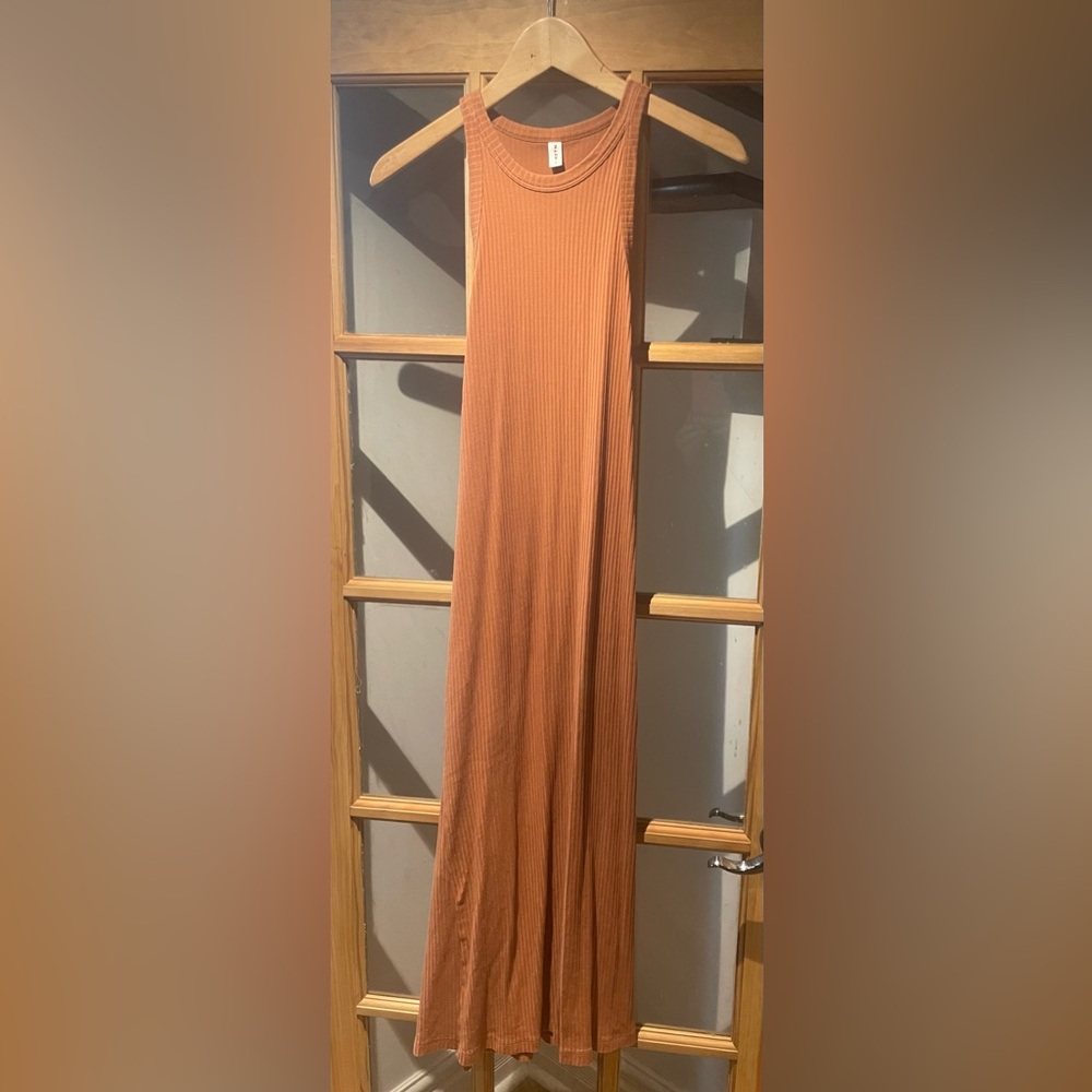 KOTN Terracotta Maxi Skirt